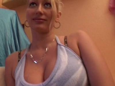 Busty German Blonde in Homemade Porn